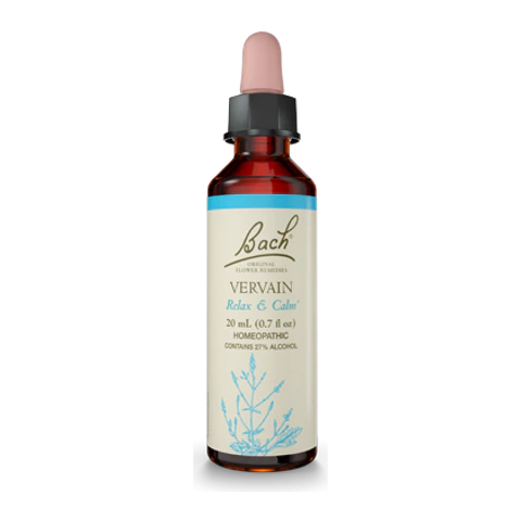 Bach Flower Remedies - Essence Vervain - 20 ml