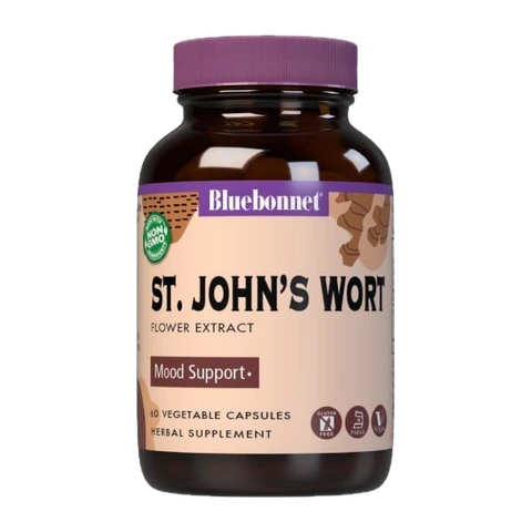 Bluebonnet - St. John's Wort Flower Extract - 60 Veg Capsules