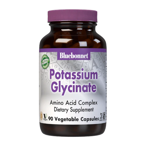 Bluebonnet - Potassium Glycinate 99 mg - 90 Veg Capsules