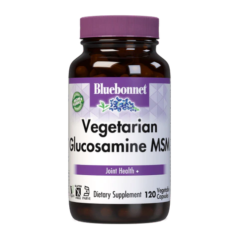 Bluebonnet - Veg Glucosamine MSM - 120 Veg Capsules