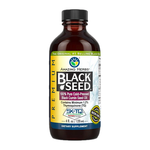Amazing Herbs - Black Seed Oil - 4 oz