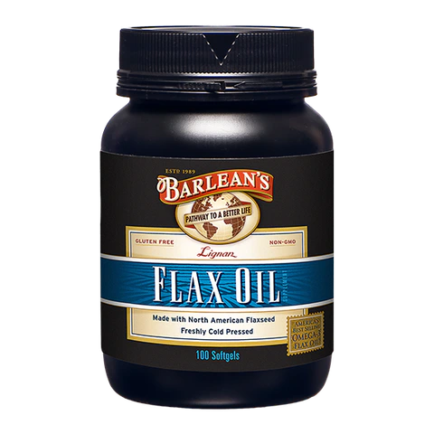 Barleans - Lignan Flax Softgels - 100 Softgels