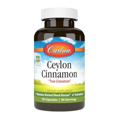 Carlson - Ceylon Cinnamon - 90 Capsules