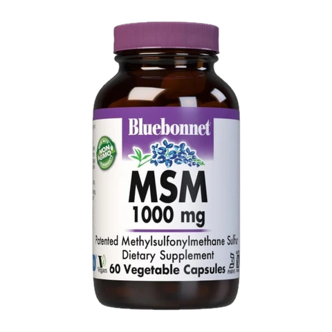 Bluebonnet - MSM 1000 mg - 60 Veg Capsules