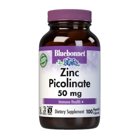 Bluebonnet - Zinc Picolinate 50 mg - 100 Veg Capsules
