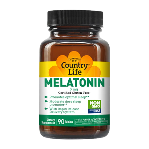 Country Life - Melatonin 3 mg - 90 Tablets