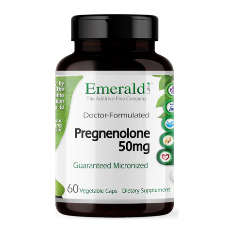 Emerald Labs - Pregnenolone 50 mg - 60 Veg Capsules