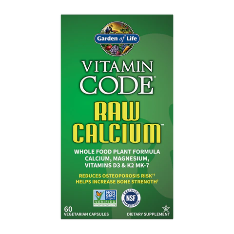 Garden of Life - Vitamin Code Raw Calcium - 60 Capsules