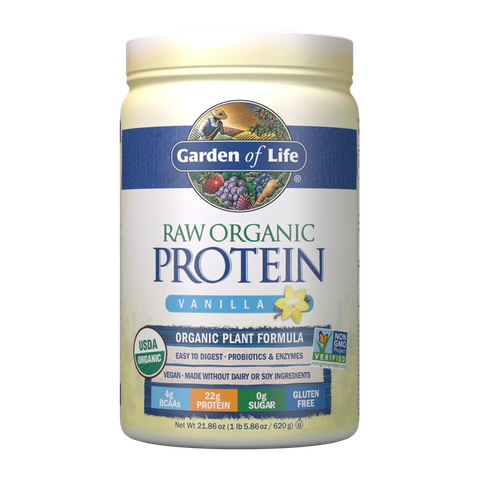 Garden of Life - Raw Organic Protein Vanilla - 620 g