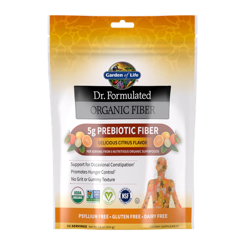Garden of Life - Dr. Formulated Organic Fiber Citrus - 223 grams