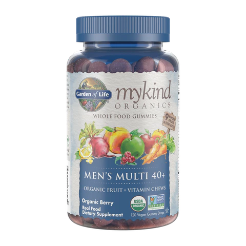 Garden of Life - Mykind Organics Men's Multi 40+ Organic Berry - 120 Gummies