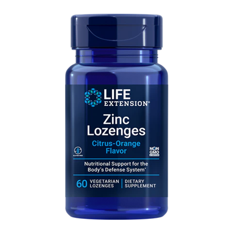 Life Extension - Zinc Lozenges - 60 Lozenges
