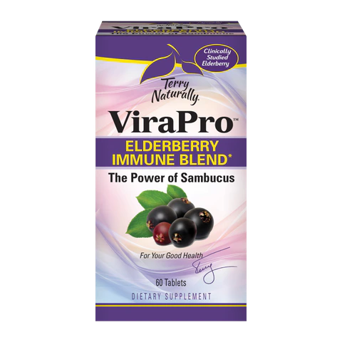 Terry Naturally - Virapro Elderberry Immune Blend - 60 Tablets
