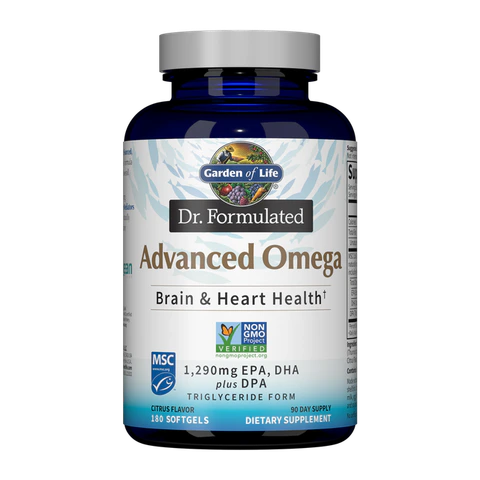 Garden of Life - Dr. Formulated Advanced Omega 3 - 180 Softgels