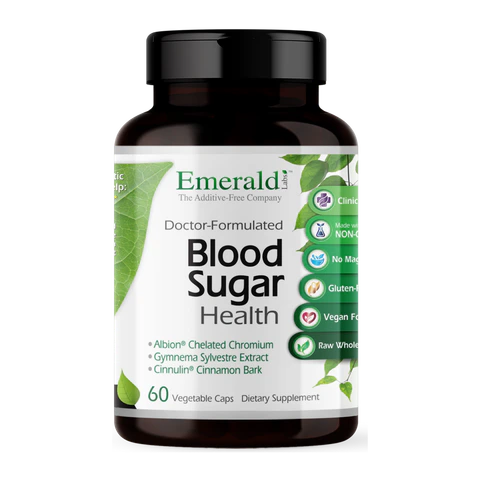 Emerald Labs - Blood Sugar Health - 60 Veg Capsules