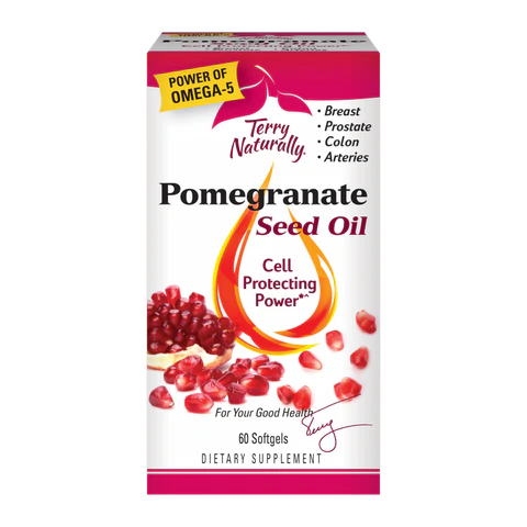 Terry Naturally - Pomegranate Seed Oil - 60 Softgels