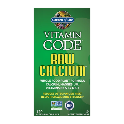 Garden of Life - Vitamin Code Raw Calcium - 120 Capsules