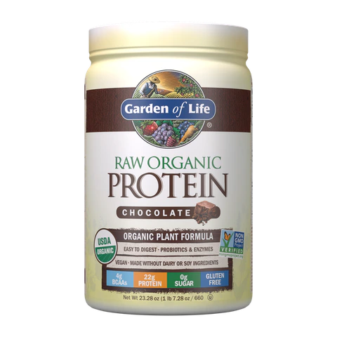 Garden of Life - Raw Organic Plant Protein Chocolate - 700 g