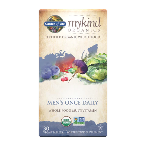 Garden of Life - Mykind Organics Men's Once Daily Multivitamin - 30 Tablets