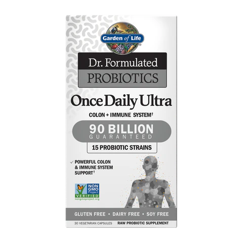 Garden of Life - Dr. Formulated Probiotics Once Daily Ultra 90 Billion - 30 Capsules