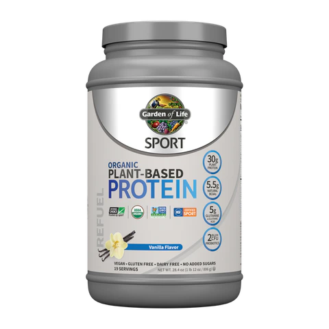 Garden of Life - Sport Organic Plant Based Protein Vanilla - 806 g