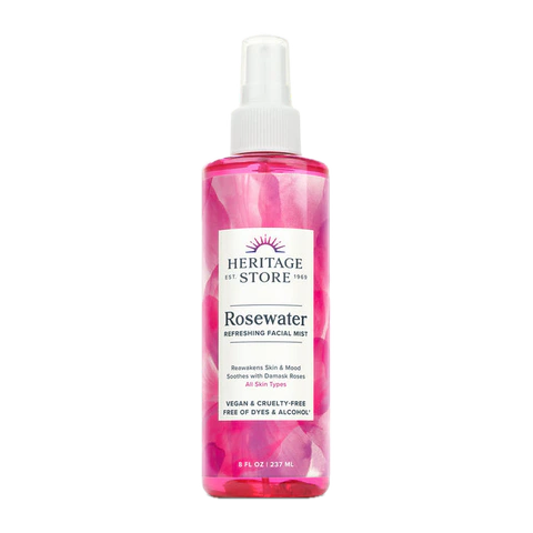 Heritage Store - Rose Petals Rosewater Spray - 8 oz
