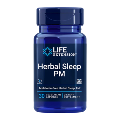 Life Extension - Herbal Sleep Pm - 30 Veg Capsules