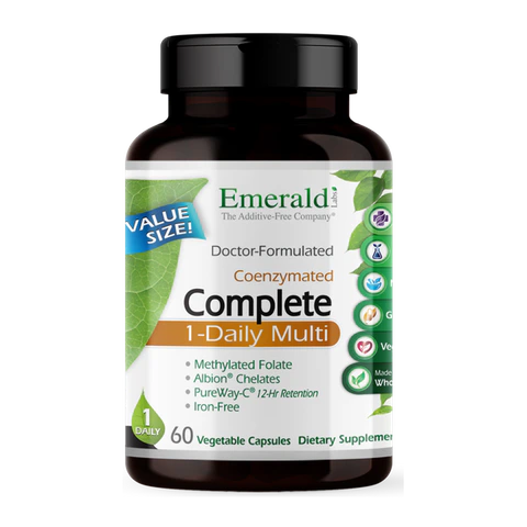 Emerald Labs - Complete 1 Daily Multivitamin - 60 Veg Capsules