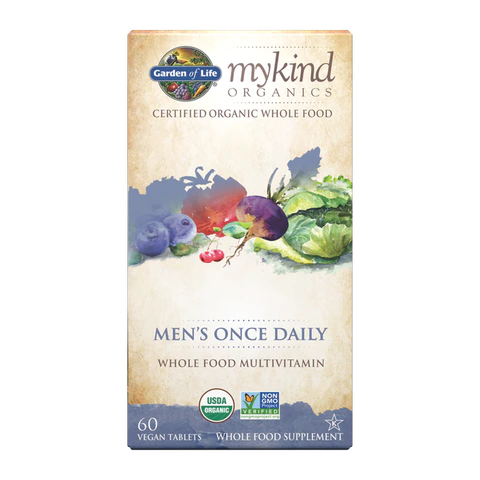Garden of Life - Mykind Organics Mens Once Daily - 60 Tablets