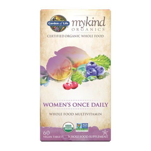 Garden of Life - Mykind Organics Womens Once Daily Multi - 60 Tablets