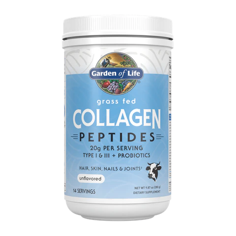 Garden of Life - Grass Fed Collagen Peptides Unflavored - 280 g