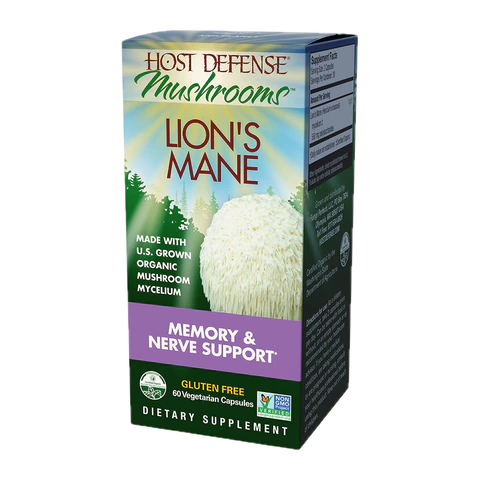 Host Defense - Lions Mane - 60 Veg Capsules
