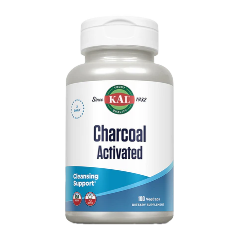 Kal - Charcoal Activated - 100 Capsules