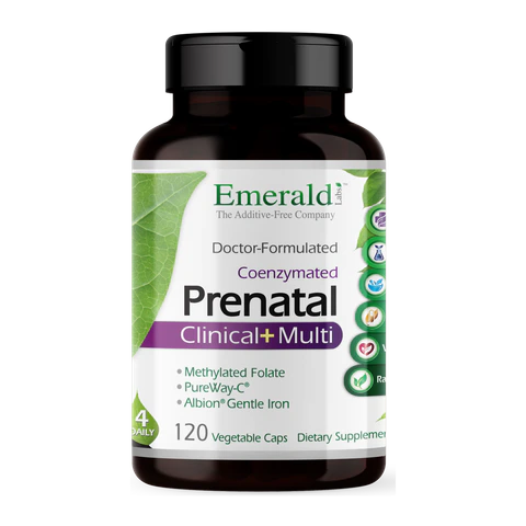 Emerald Labs - Prenatal Multivitamin - 120 Veg Capsules