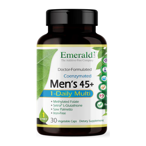 Emerald Labs - Men's 45+ 1 Daily Multivitamin - 30 Veg Capsules