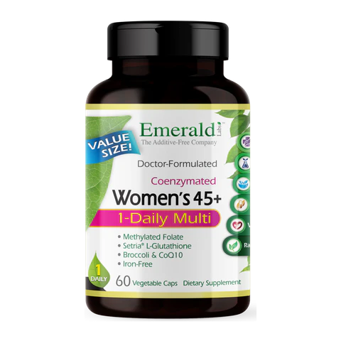 Emerald Labs - Women's 45+ 1 Daily Multvitamin - 60 Veg Capsules