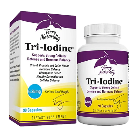 Terry Naturally - Tri-Iodine 6.25 mg - 90 Capsules