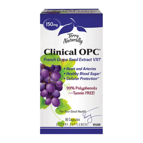 Terry Naturally - Clinical OPC 150 mg - 60 Capsules