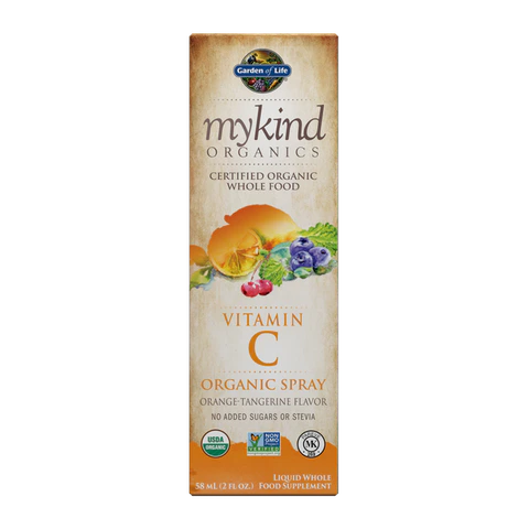 Garden of Life - Mykind Organics Vitamin C Organic Spray Orange-Tangerine - 2 oz