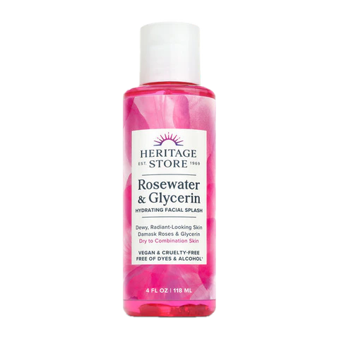 Heritage Store - Rosewater & Glycerin - 4 oz