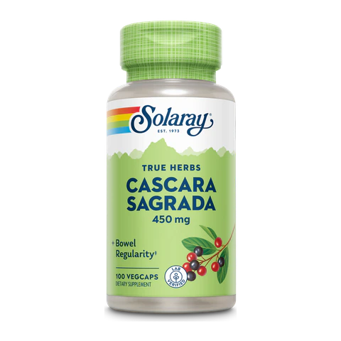 Solaray - Cascara Sagrada - 100 Capsules