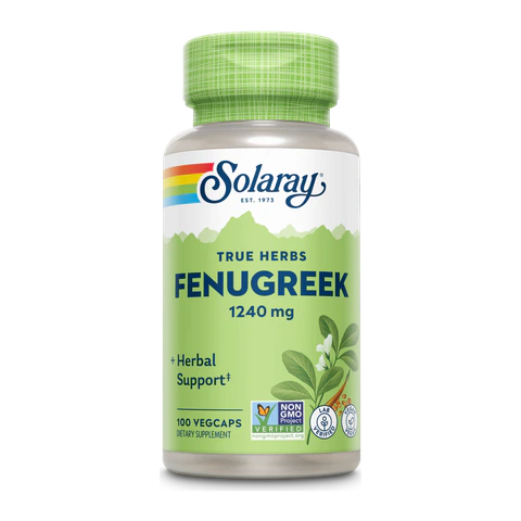 Solaray - Fenugreek Seed - 100 Capsules