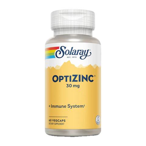 Solaray - Optizinc 30 mg - 60 count