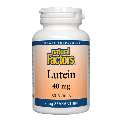 Natural Factors - Lutein 40 mg - 60 Softgels