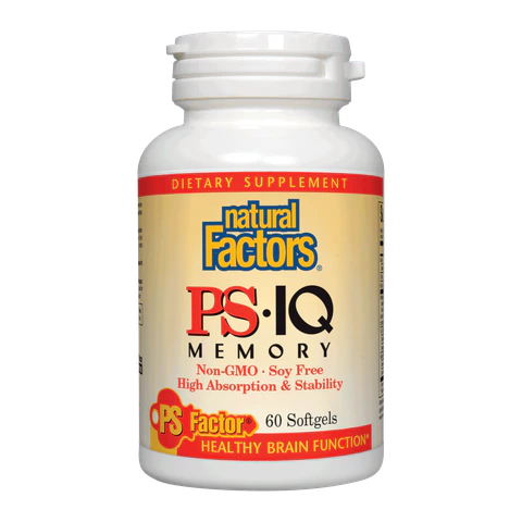 Natural Factors - PS IQ 25 mg - 60 Softgels