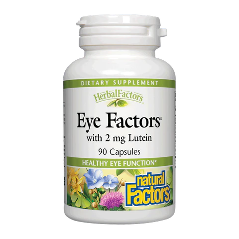 Natural Factors - Eye Factors W Lutein - 90 Veg Capsules