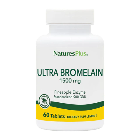 Natures Plus - Ultra Bromelain 1500 mg - 60 count