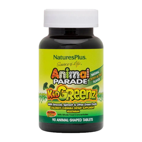 Natures Plus - Animal Parade Kidgreenz Chewable - 90 count