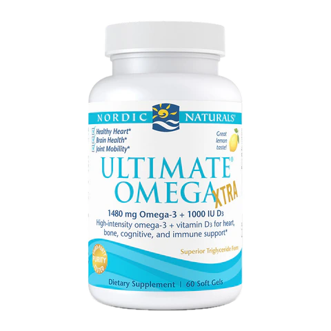 Nordic Naturals - Ultimate Omega Xtra Lemon - 60 Softgels