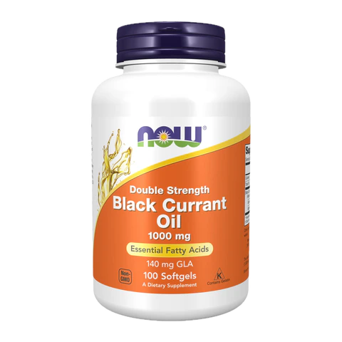 Now - Black Currant Oil 1000mg - 100 Softgels